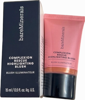 bareMinerals Complexion Rescue Highlighting Blush Peach Glow 15ml