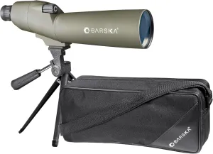 BARSKA Colorado Waterproof Spotting Scope Black