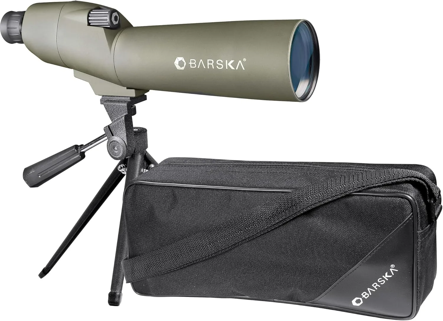 BARSKA Colorado Waterproof Spotting Scope Black