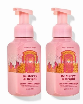 Bath and Body Works Gentle & Clean Foaming Hand Soap 8.75 Ounce 2-Pack (Be Merry A Bright)