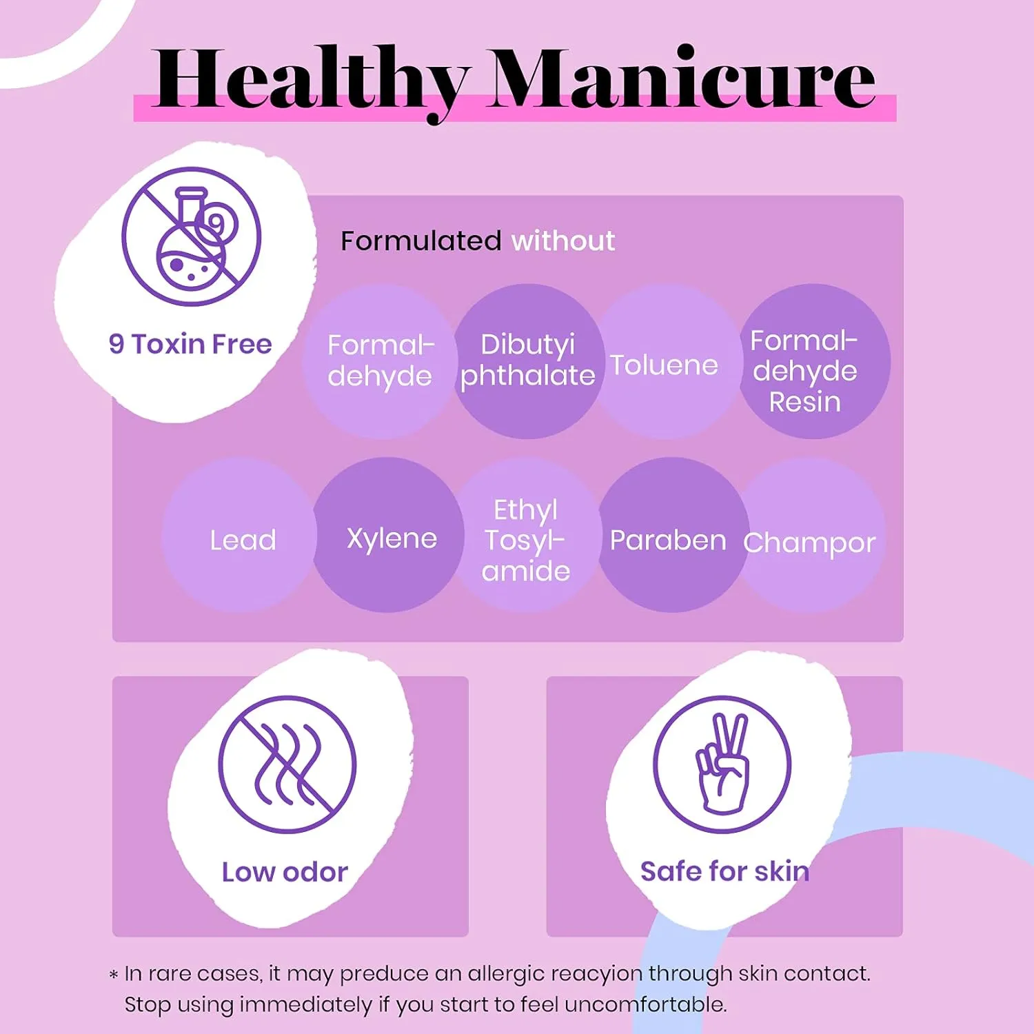 Beetles Purple Gel Nail Polish Set, 6 Colors Pastel Purple Gel Polish Glitter Pink lavender Nail Polish Soak Off U v LED Gel Nail Kit Diy Nail Art Manicure at Home Gifts for Women
