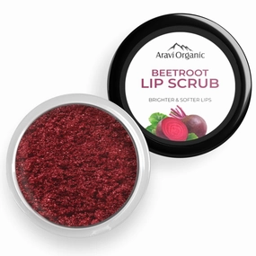 Beetroot Scrub For Brighter and Softer Lips | Suitable for Dark,Chapped & Pigmented Lips, Best Exfoliating. 15 gm