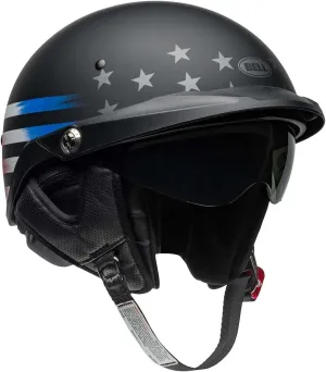 BELL Pit Boss Helmet (Matte Banner Black/Red - Medium)