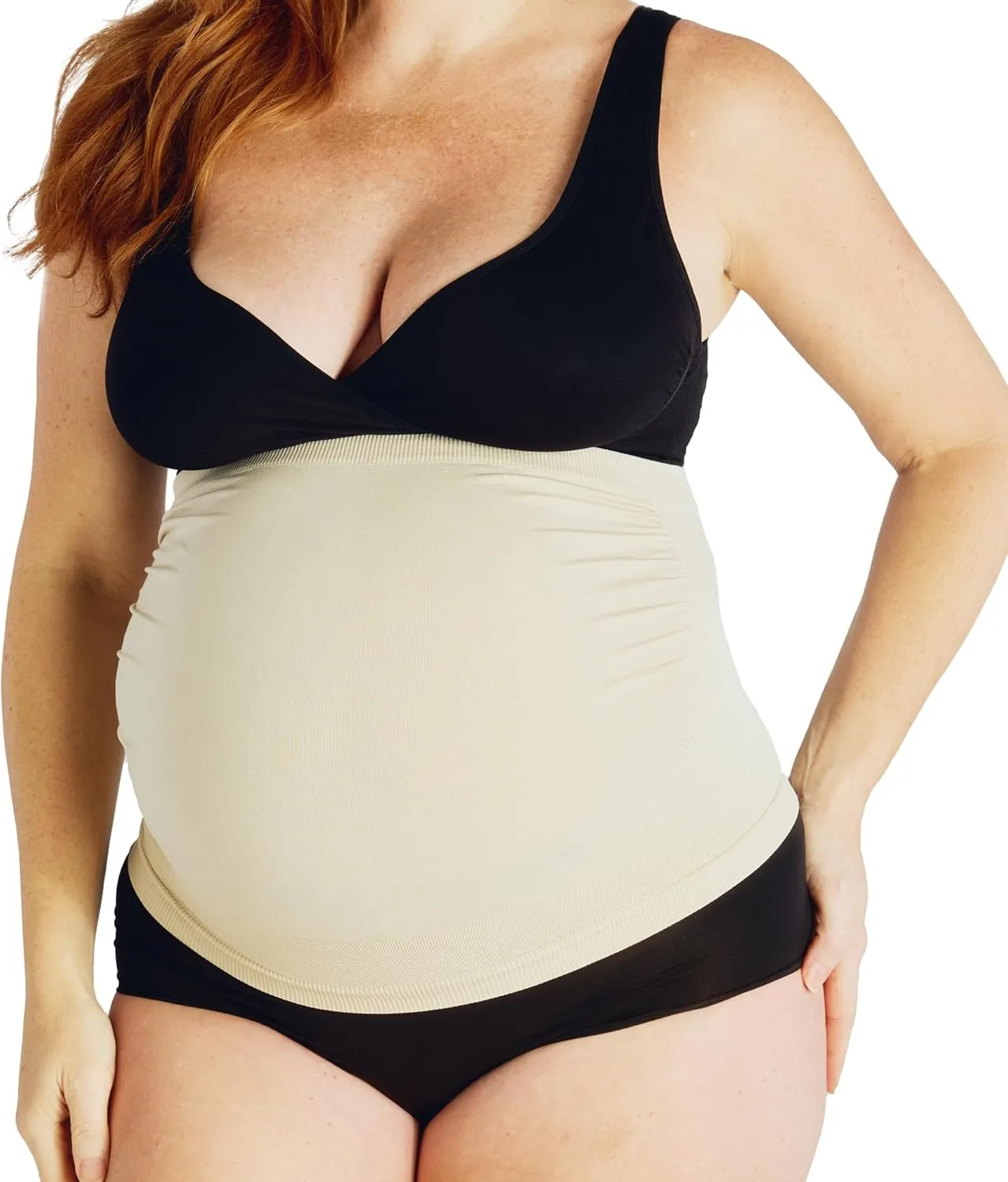 Belly Bandit Women's Maternity Belly Boost , Nude, S