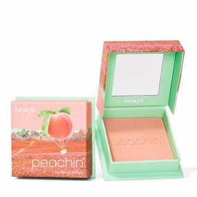 Benefit-Peachin' Shimmery Powder Blush - Golden Peach