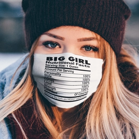 BIG GIRL BLACK MASK