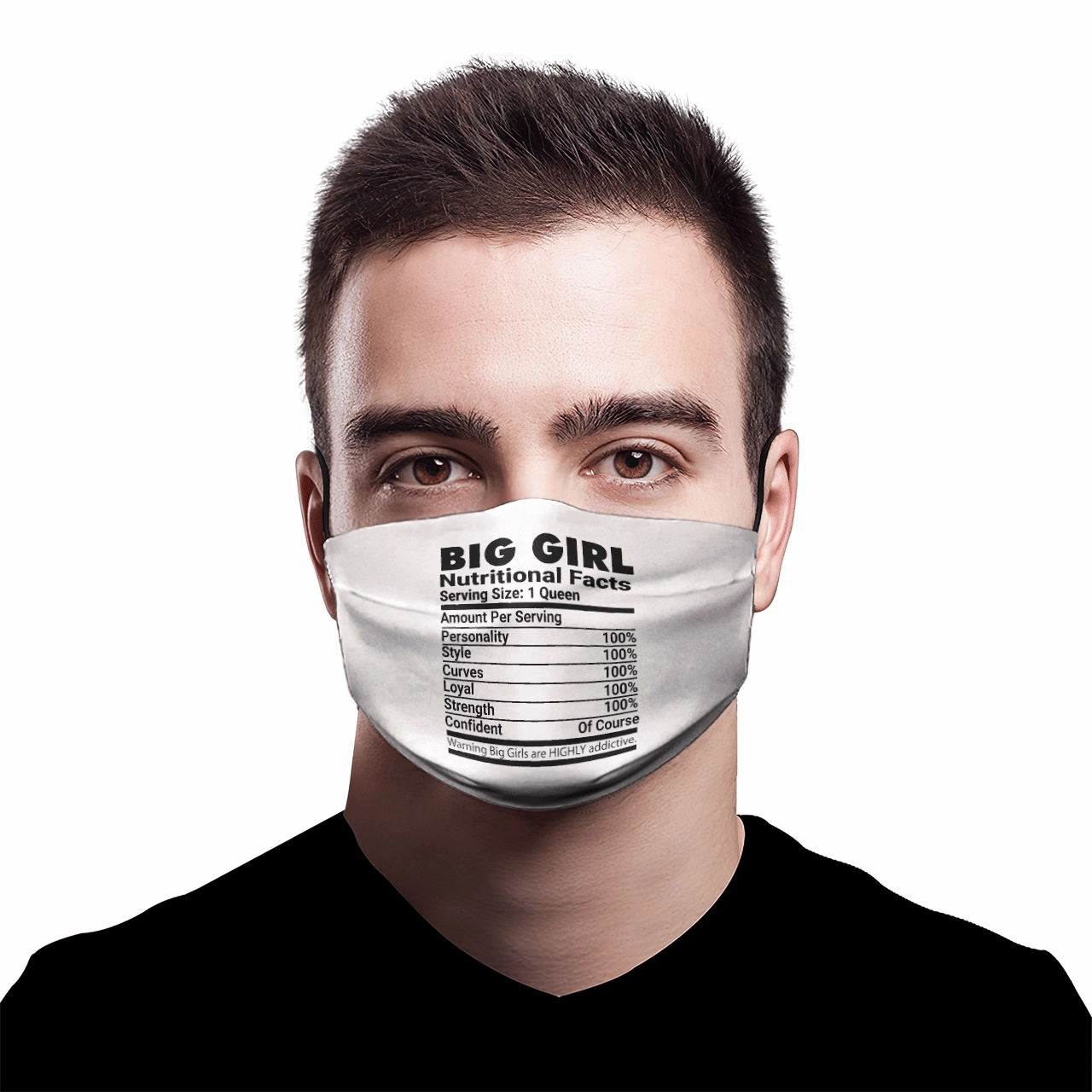 BIG GIRL BLACK MASK