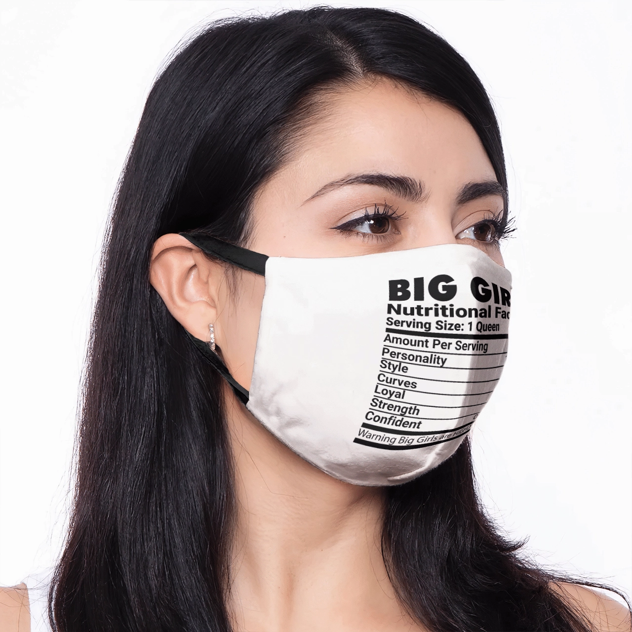 BIG GIRL BLACK MASK