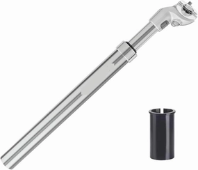 Bike Suspension Seatpost 27.2/31.6/28.6/30.4/30.8/33.9mm MTB Suspension Seat Tube 350mm Shock Absorber Seat Post Bike Parts for Mountain Road Bike