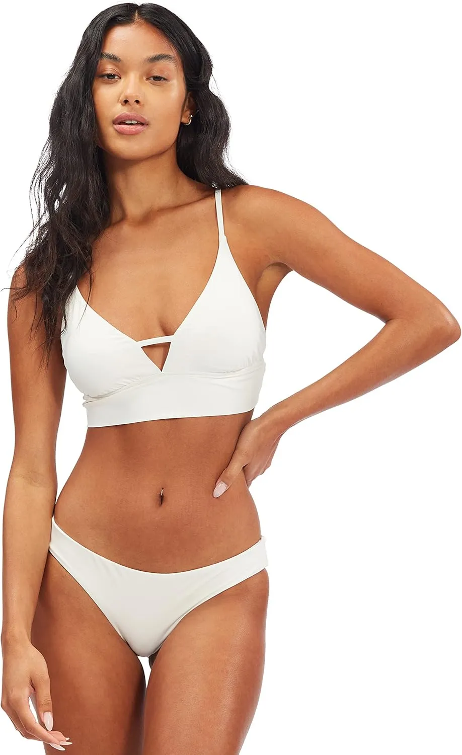 Billabong Women's Classic V Neck Cami Bikini Top