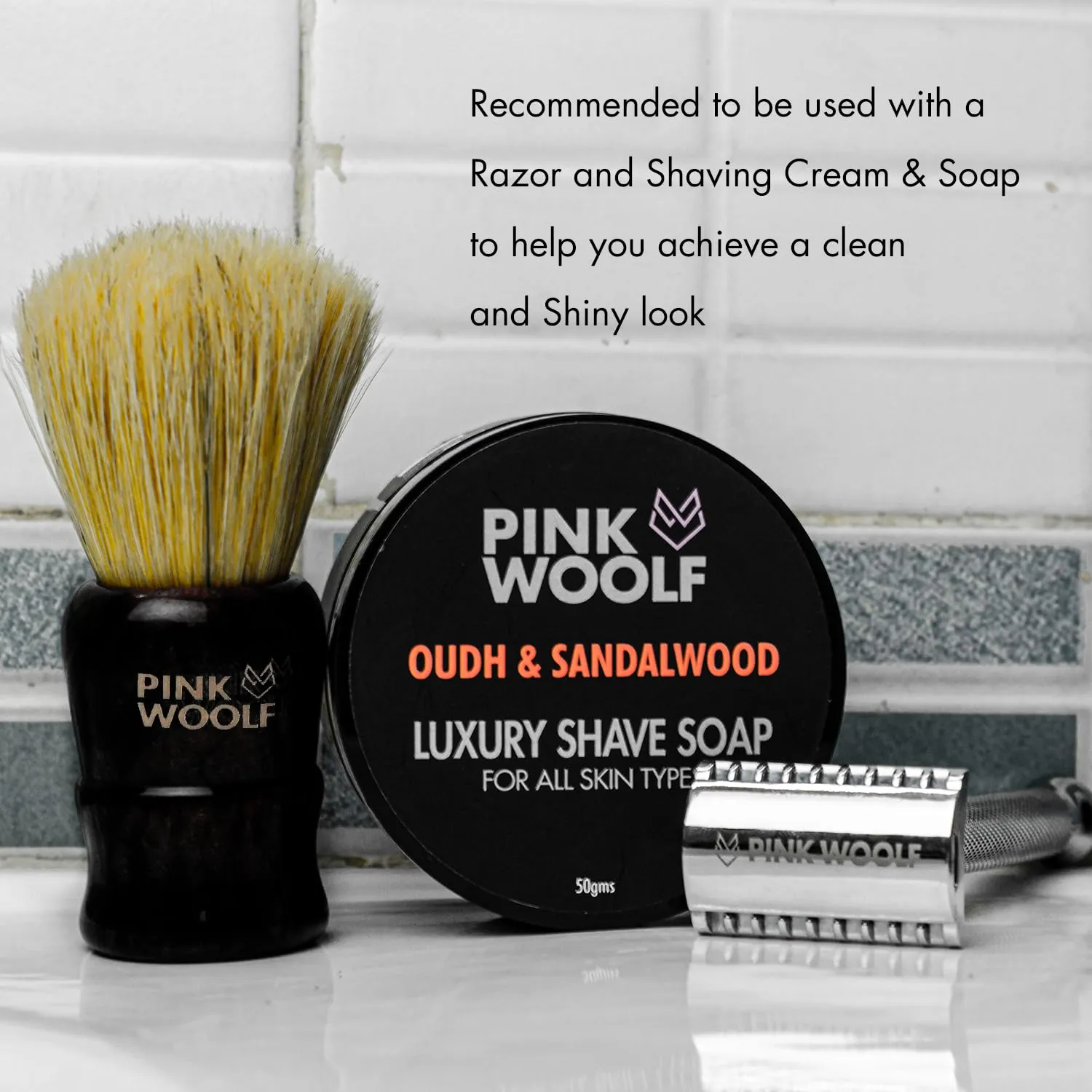 Boar Shaving Brush for Men | Black Handle, 25mm Knot | Classic Wet Shaving Brush for Rich Lather | Gentlemen’s Grooming Accessory for Traditional Shave Routine
