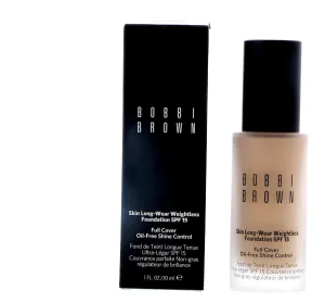 Bobbi Brown Skin Long-Wear Weightless Foundation Broad Spectrum SPF 15 - W-054 Natural Tan (Neutral Beige)