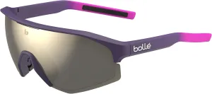 Bollé - LIGHTSHIFTER, Burgundy Pink Matte, TNS Gold, Medium, Sunglasses, Unisex, Adult