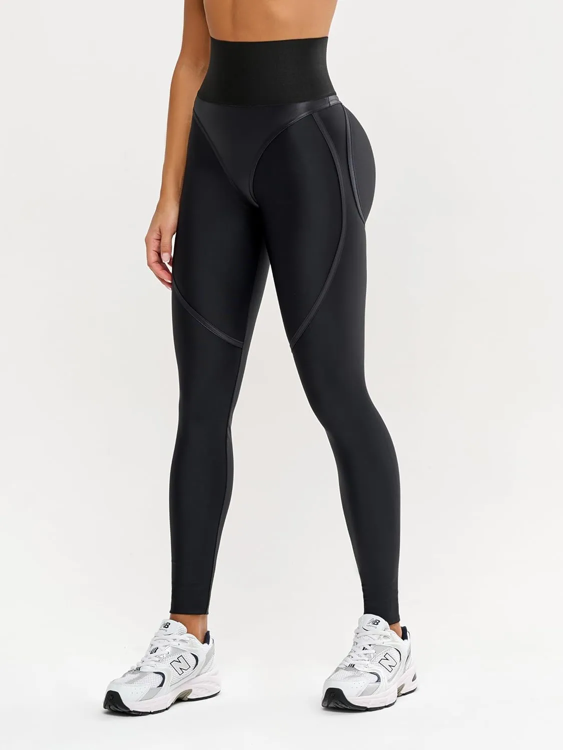 Bona Fide Butt Lifting Leggings for Women - Scrunch Butt Leggings High Waisted Tummy Control - Gym Workout Yoga Pants
