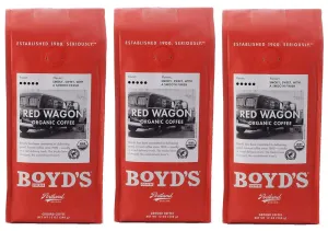 Boyds Coffee Red Wagon