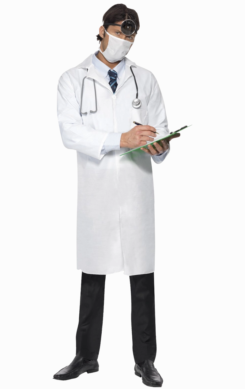 Budget Doctor Lab Coat and Facepiece