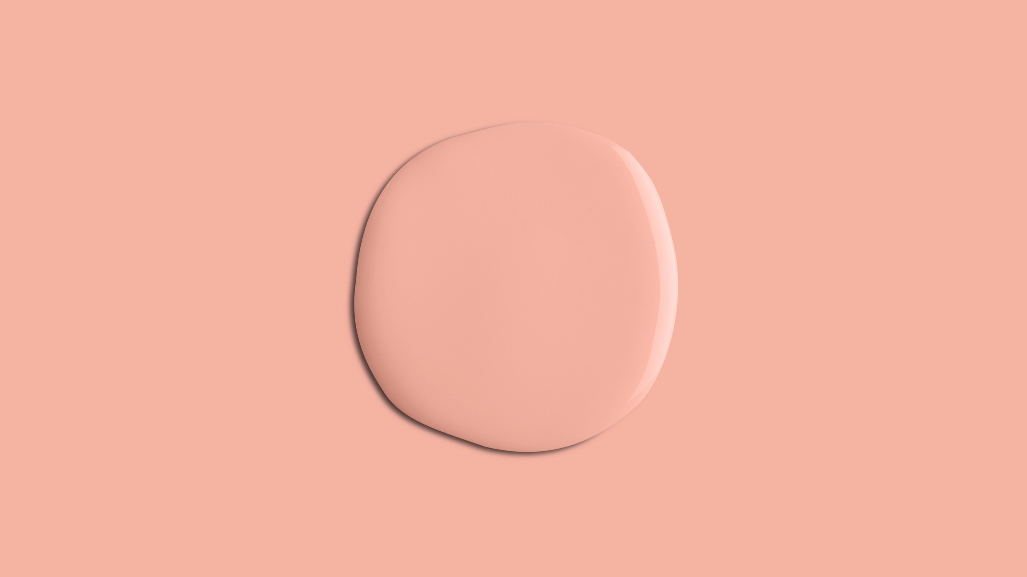 Calming Peach eggshell paint