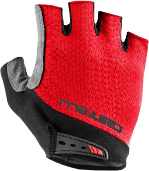 CASTELLI Cycling Men's Entrata V Glove for Road and Gravel Biking l Cycling - Rich Red - Small