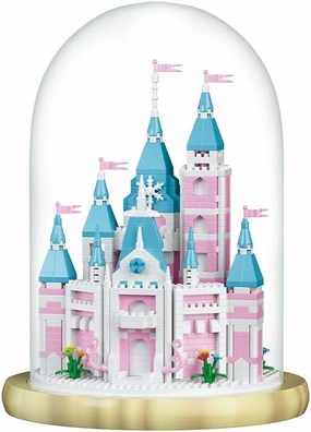 Castle Building Set, Mini Bricks Bonsai Building Block Set, 1743 Pieces Micro Bricks Collectible Ideas Building Blocks for Adult Kids Ages 14 and up