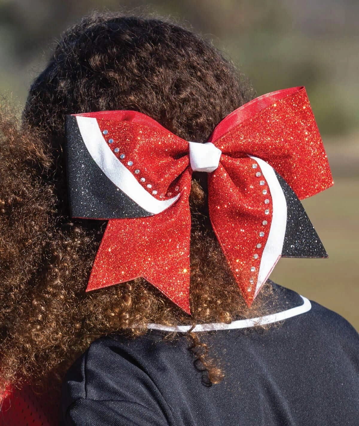 chassé Rhinestone Swish Performance Hair Bow