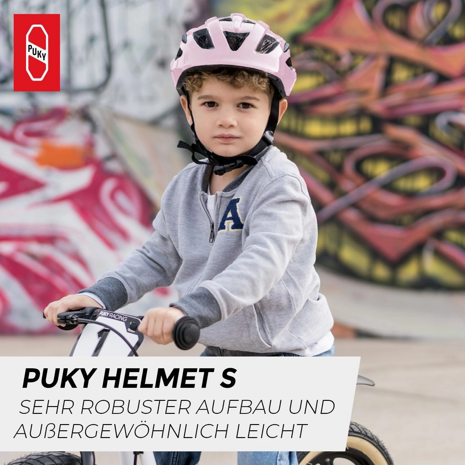 Children's Bicycle Helmet 48-55 cm Light Weight 220 g Maximum Protection and Ventilation 360° Visibility with Light Module Ideal for Safety and Comfort on the Bike