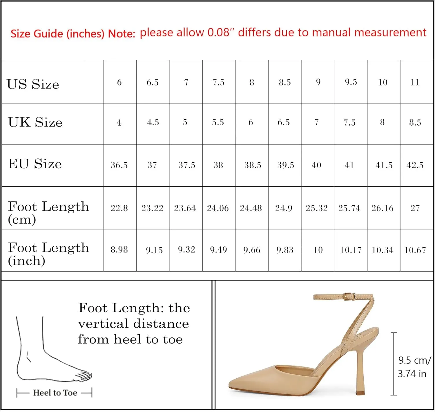 Closed Toe Ankle Strap Heels Women Pumps Pointed Toe Heeled Sandals for Women Stiletto Wedding Dress Shoes