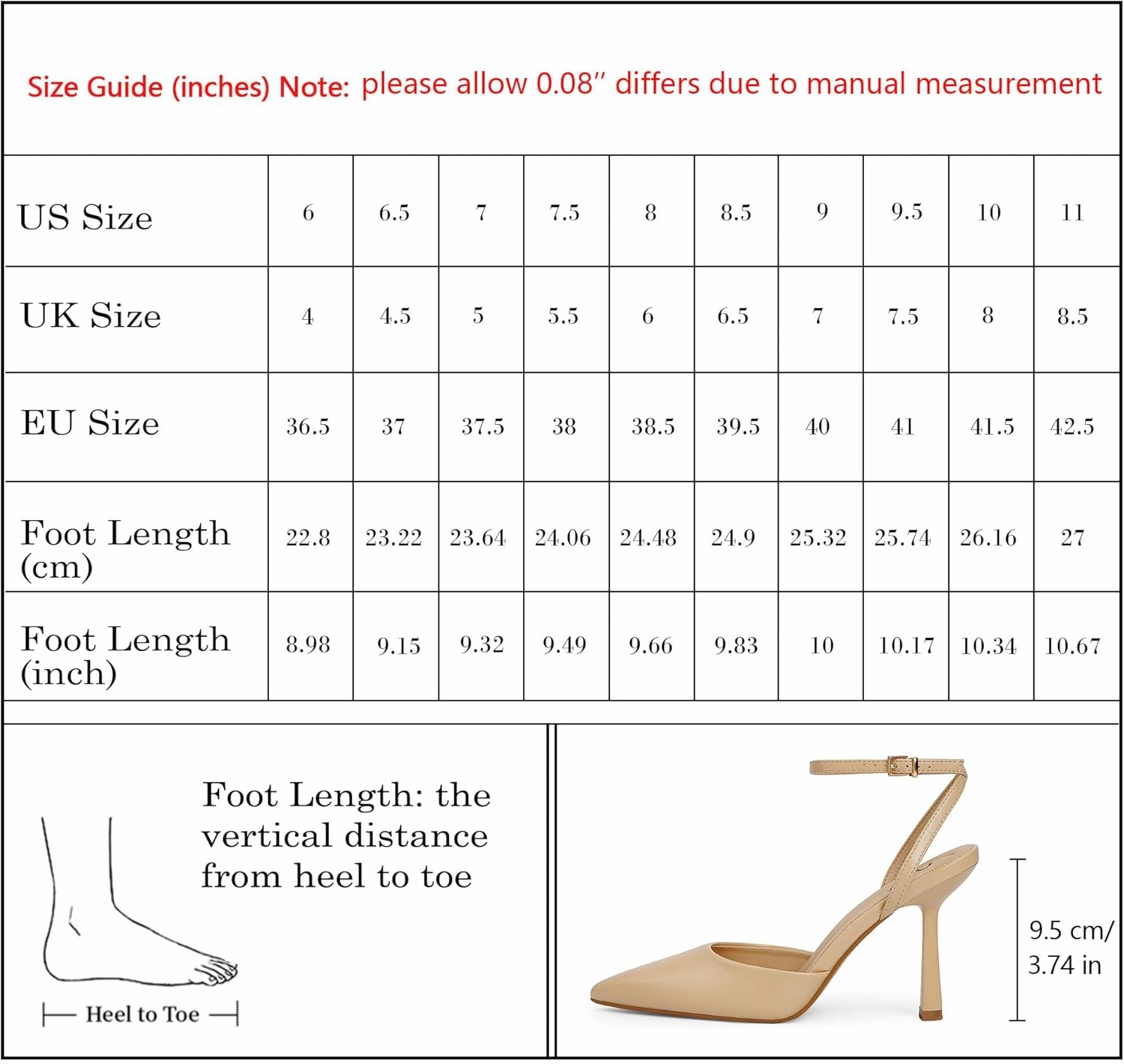 Closed Toe Ankle Strap Heels Women Pumps Pointed Toe Heeled Sandals for Women Stiletto Wedding Dress Shoes