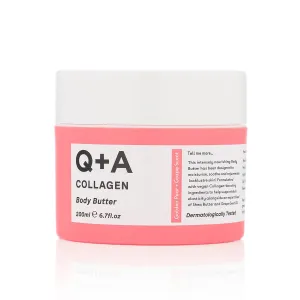 Collagen Body Butter: Luxuriously Rich, Intensely Moisturising Vegan Formula with Hydrolysed Vegetable Protein, Shea Butter, Squalane, and Golden Pear and Grape Scent for Soft, Supple Skin, 200ml