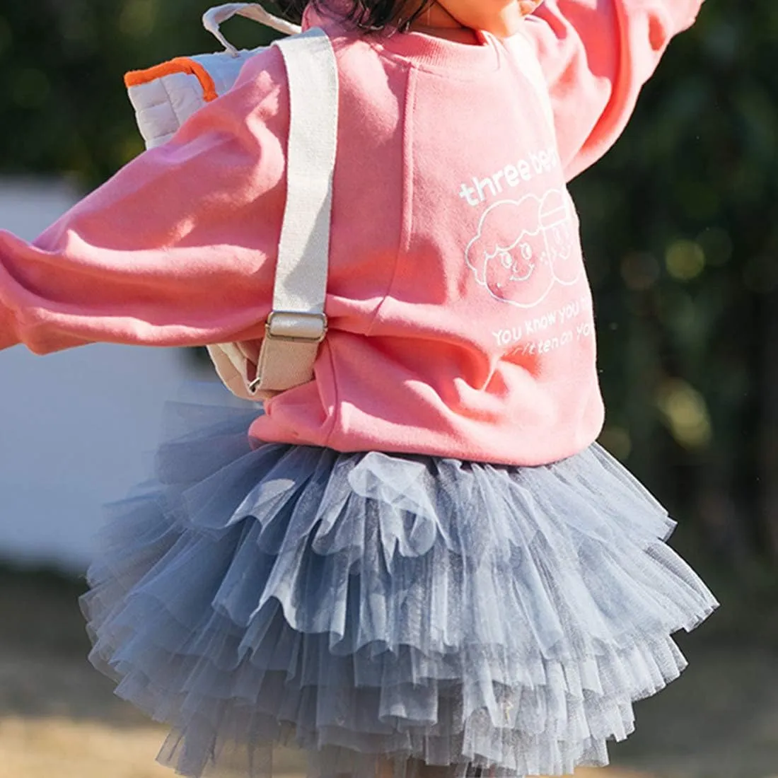 Colorful Childhood Baby Girls' Tutu Skirt Toddler 6 Layered Tulle Tutus 1-8T