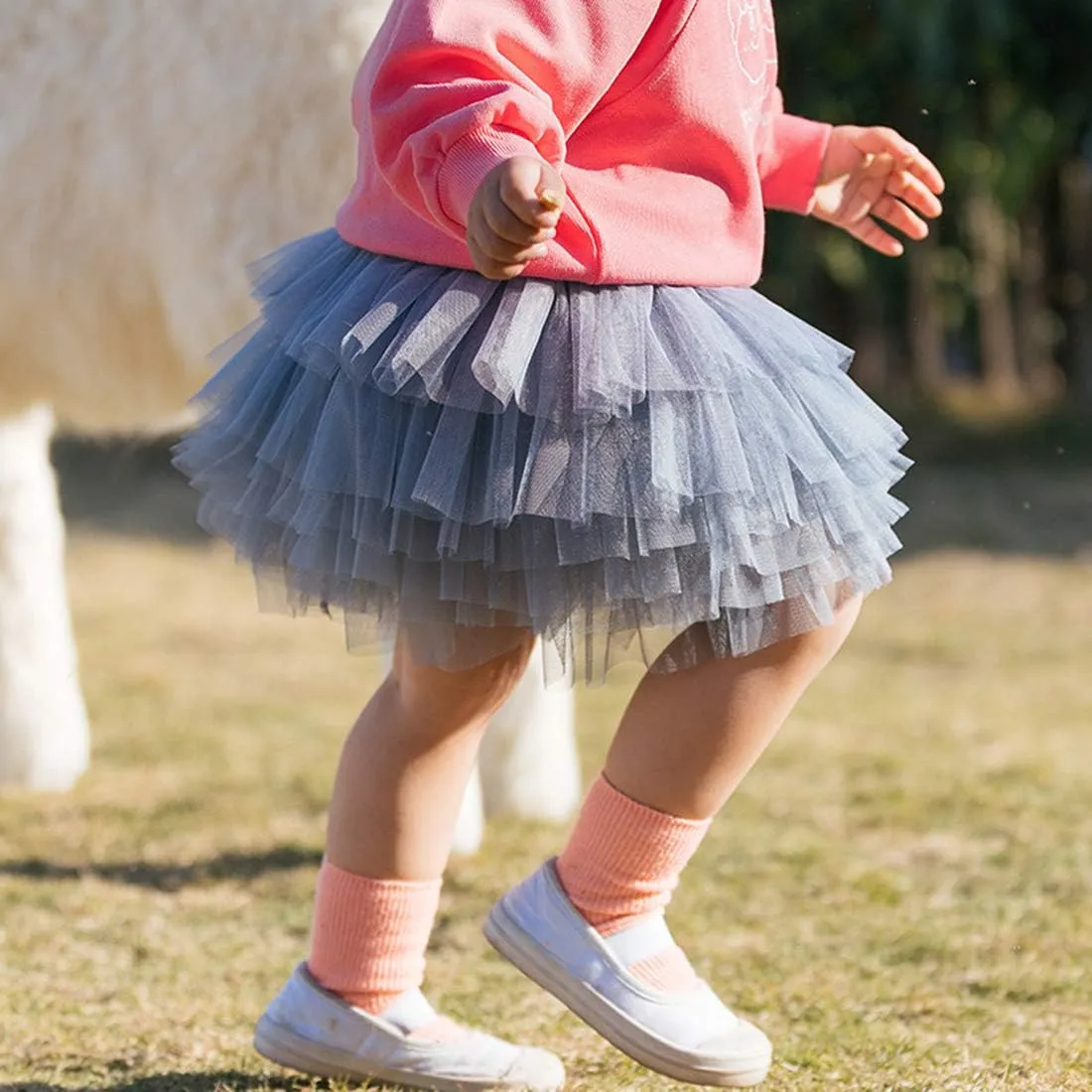 Colorful Childhood Baby Girls' Tutu Skirt Toddler 6 Layered Tulle Tutus 1-8T