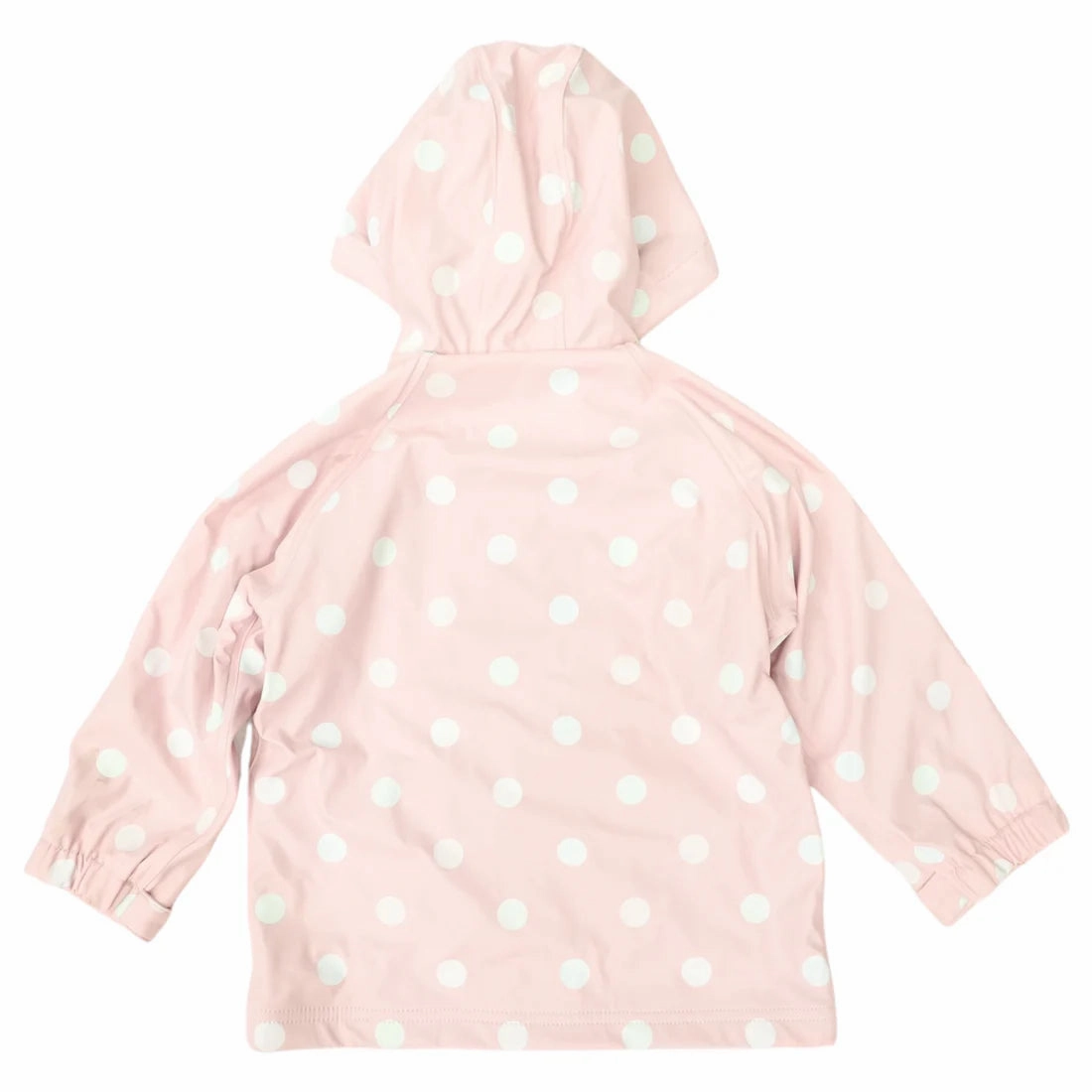 Colour Change Polkadot Raincoat Pink