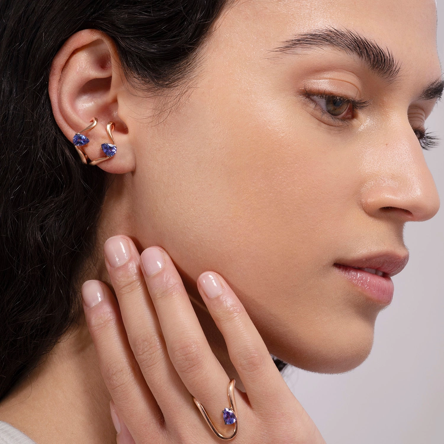 Comet Ear Jewel | Tanzanite