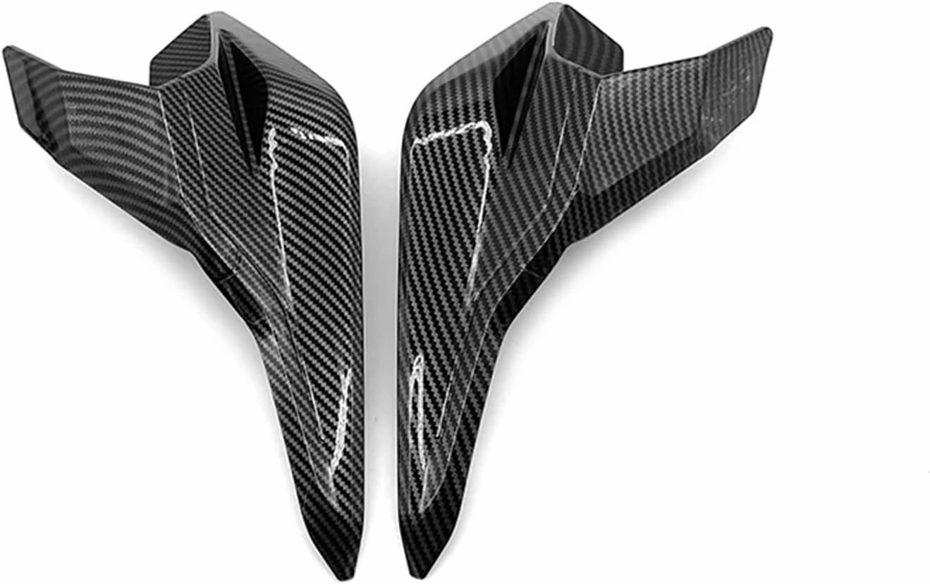 Compatible with H-onda CB CBR 650R 2018 2019 2020 2021 2022 2023 Motorcycle Special Kit Cover and Tail Wing CB650R CBR650R Accessories(Carbon Fiber Look)