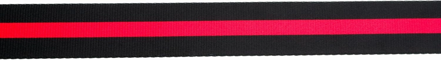 Country Brook Design - Thin Red Line Polyester Webbing