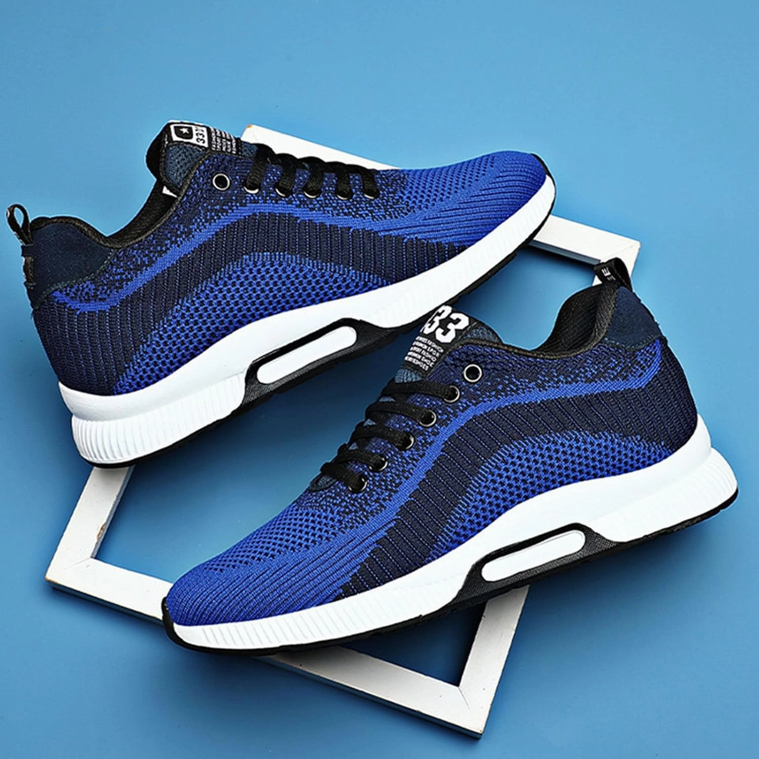 Couple Men's Elevator Shoes Men's Casual Mesh Trainers Lightweight Breathable Lace Up Sports Shoes Vintage Mens Sneaker
