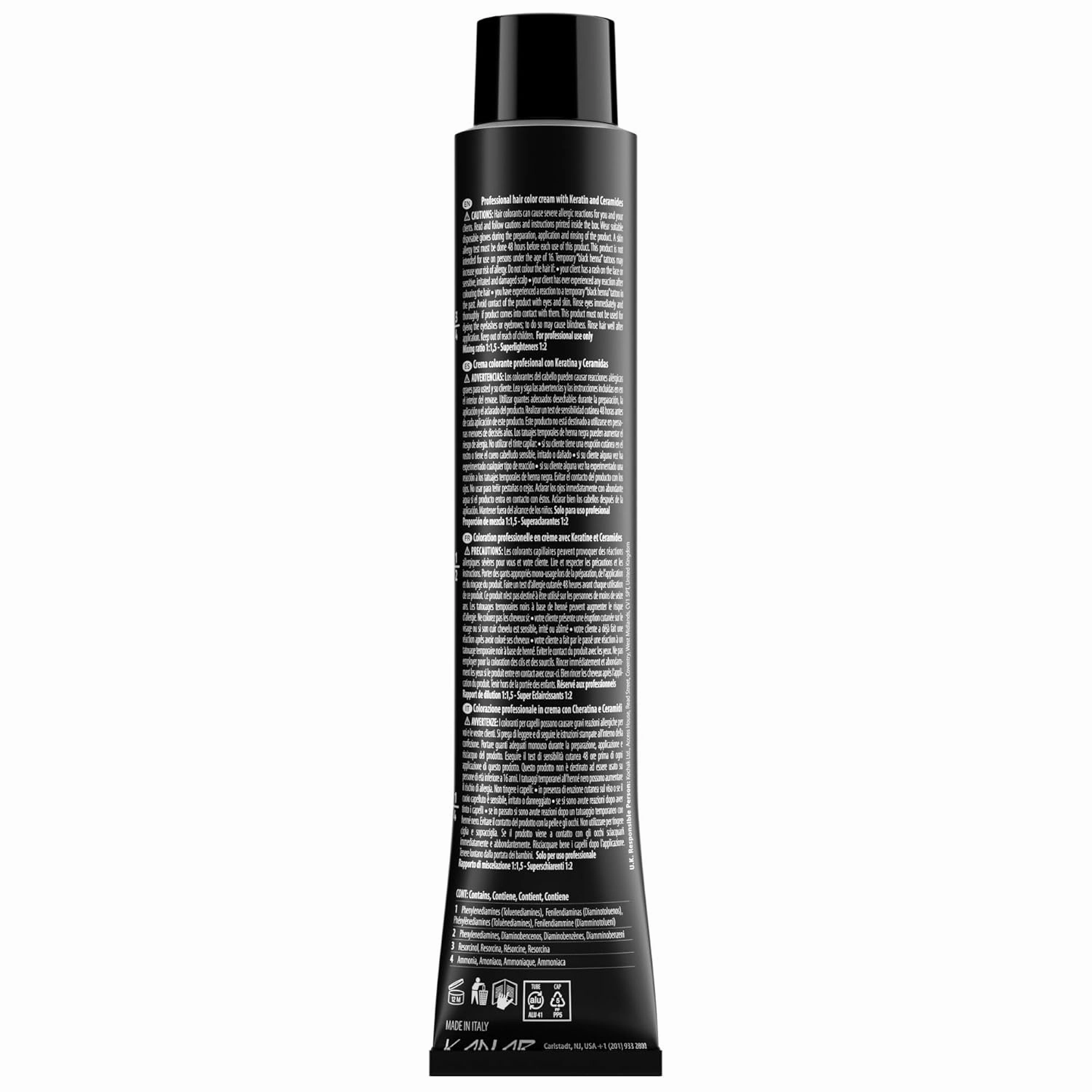 Cree Professional Blue - Permanent Hair Color - Long Lasting, Rich Vibrant - Gray Coverage 100ml - 3.4 fl.oz.