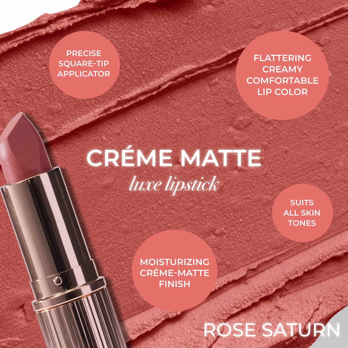 Creme Matte Luxe Lipstick