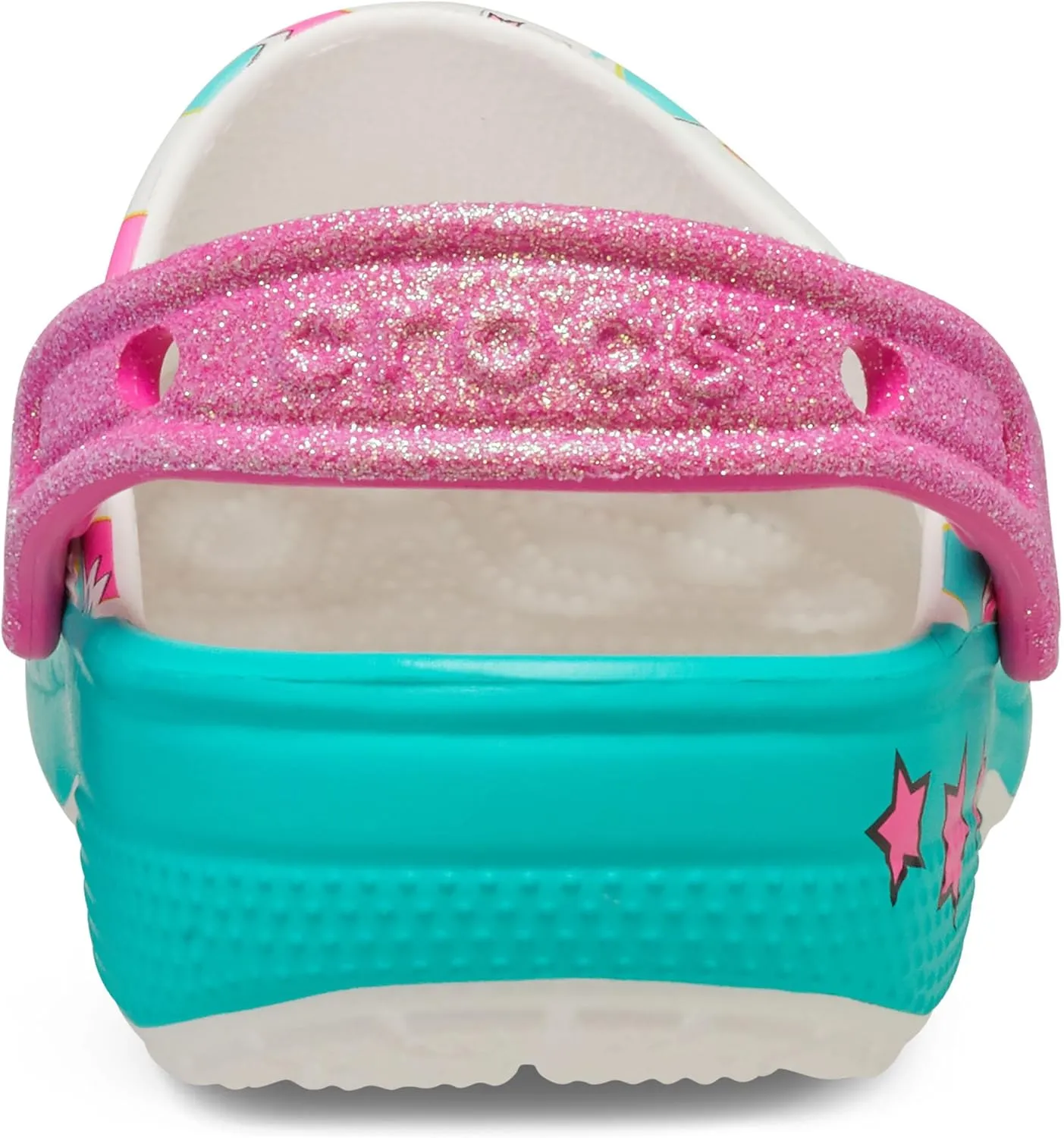 Crocs Kids LOL Surprise Diva Classic Toddler Clogs – Glitter Outsole – EVA Outsole & Midsole – Crocs Comfort™