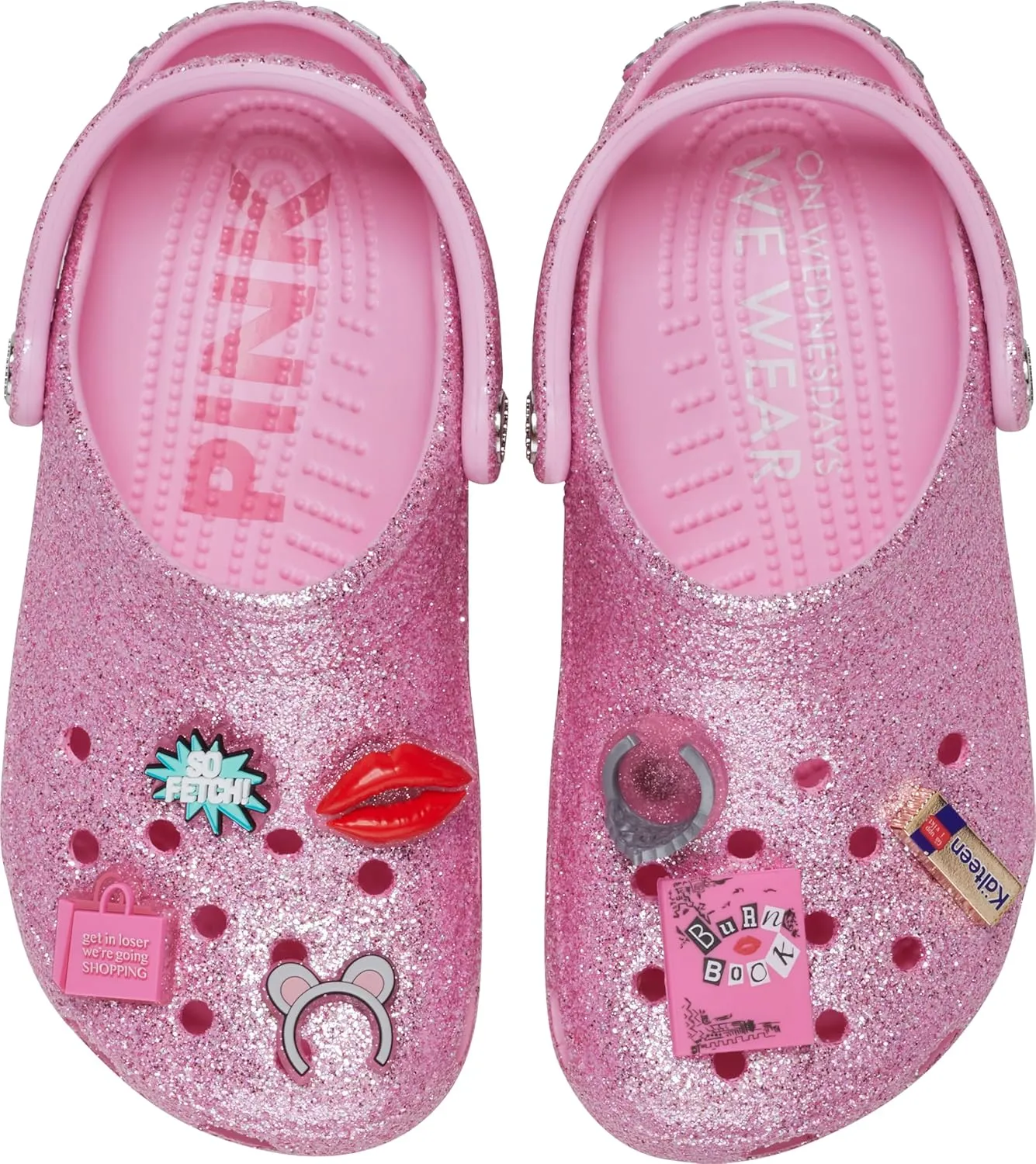 Crocs Unisex-Adult Mean Girls Classic Clog, Clogs for Women and Men, Multi