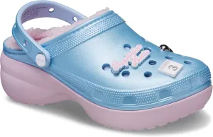 Crocs Women's Mean Girls Classic Platform Clogs, Platform Shoes for Women, Multi