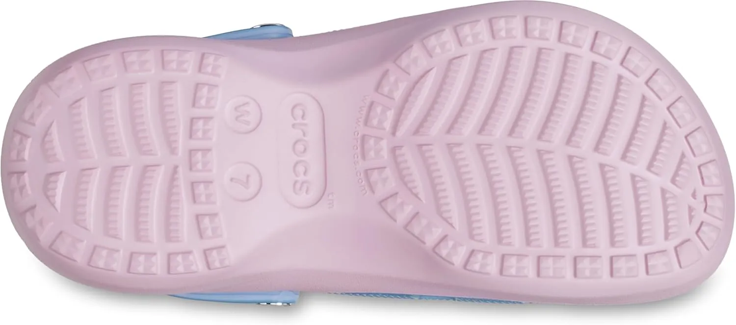 Crocs Women's Mean Girls Classic Platform Clogs, Platform Shoes for Women, Multi