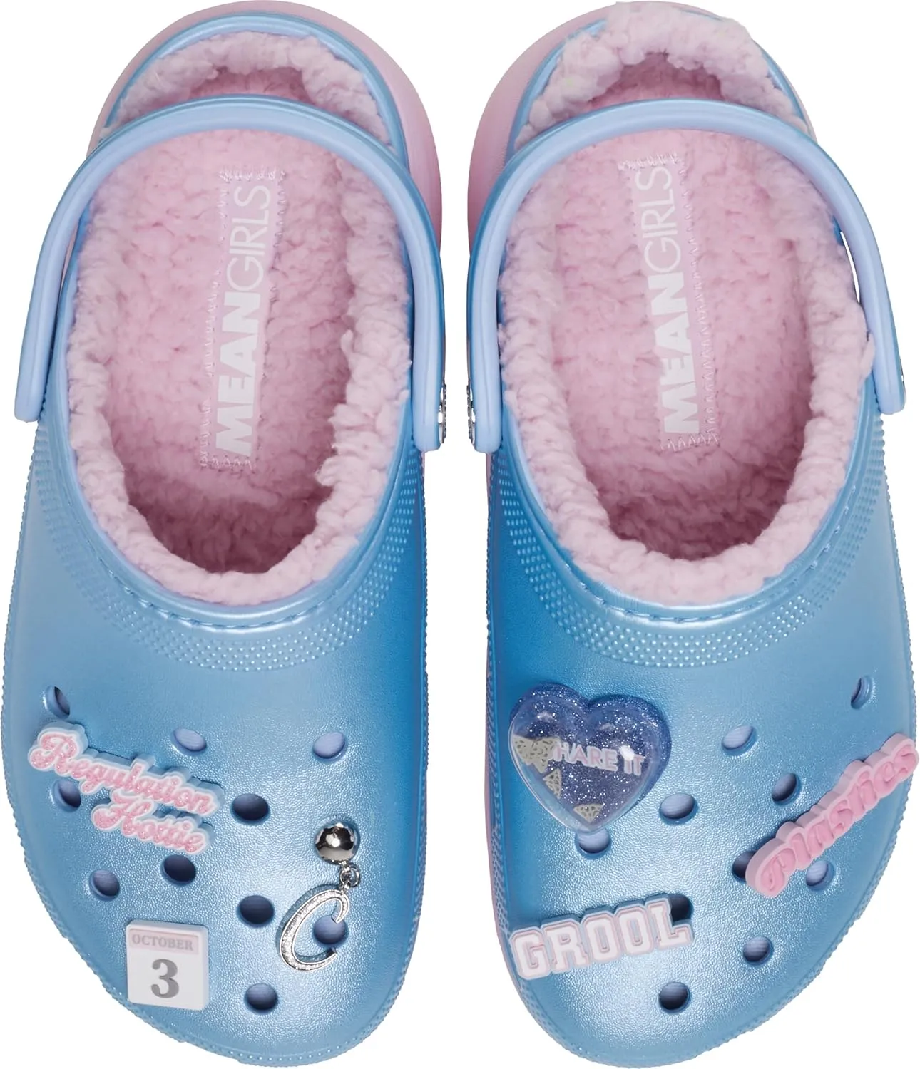 Crocs Women's Mean Girls Classic Platform Clogs, Platform Shoes for Women, Multi