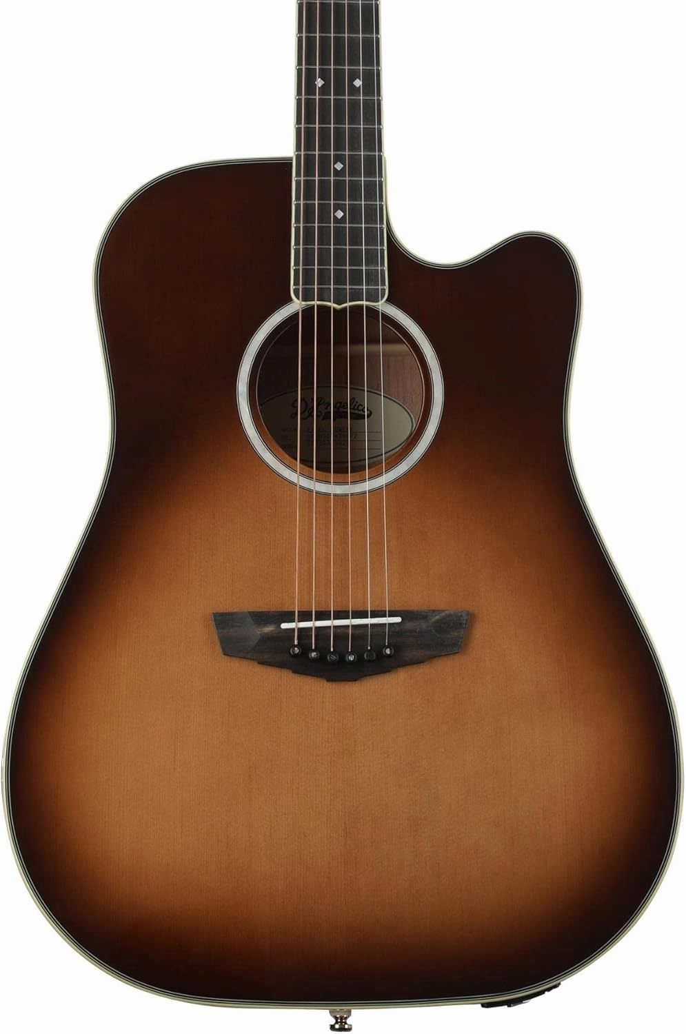 D'Angelico Excel Bowery Dread Acoustic-electric Guitar - Autumn Burst