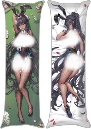 Dakimakura Anime Blue Archive Hugging Body Pillow Case, 19""x59"" Throw Pillow Cover, Double-Sided Print Bedding Decorative Pillowcase (kakudade karinn), FA10K