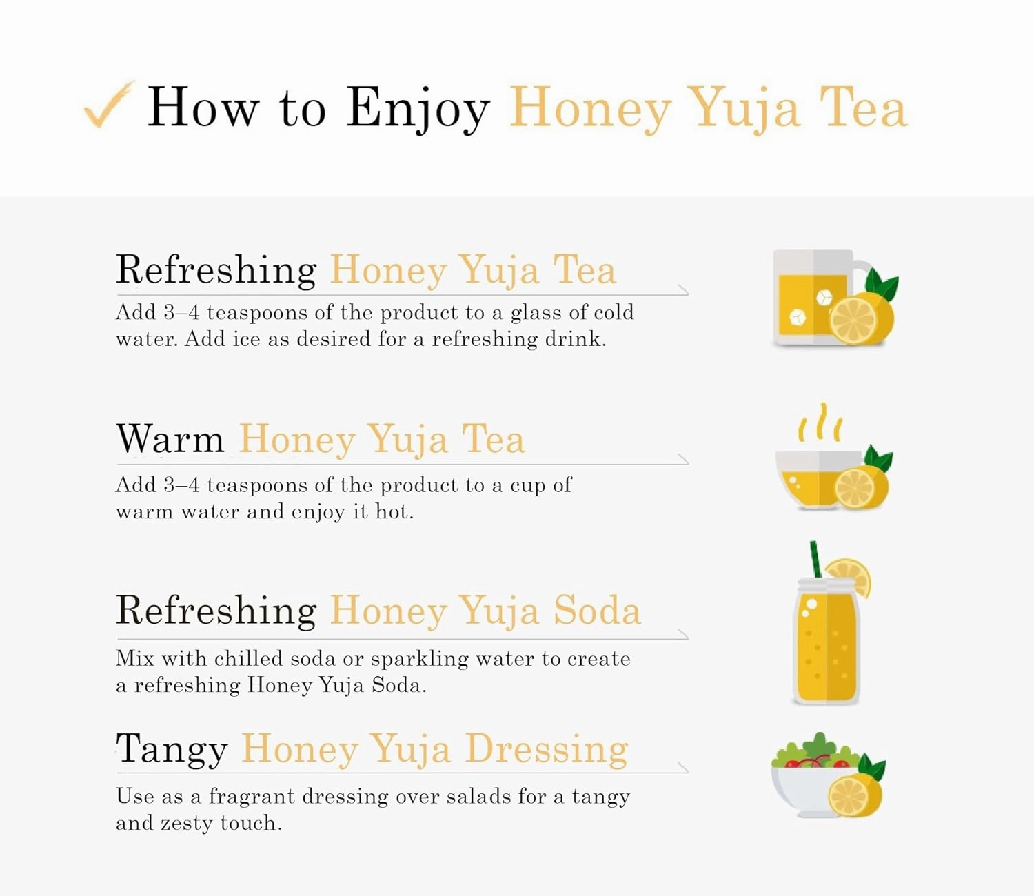 Damtuh Korean Honey Citron Tea Yuja Preserves – Natural Sweetness, No Artificial Additives, Perfect for Tea, Jam, or Salad Dressing – 2.2lb, 1000g