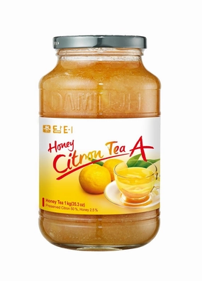 Damtuh Korean Honey Citron Tea Yuja Preserves – Natural Sweetness, No Artificial Additives, Perfect for Tea, Jam, or Salad Dressing – 2.2lb, 1000g