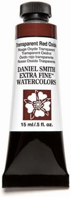Daniel Smith 284600130 Extra Fine Watercolor 15ml Paint Tube, Transparent Red Oxide, 0.5 Fl Oz (Pack of 1)