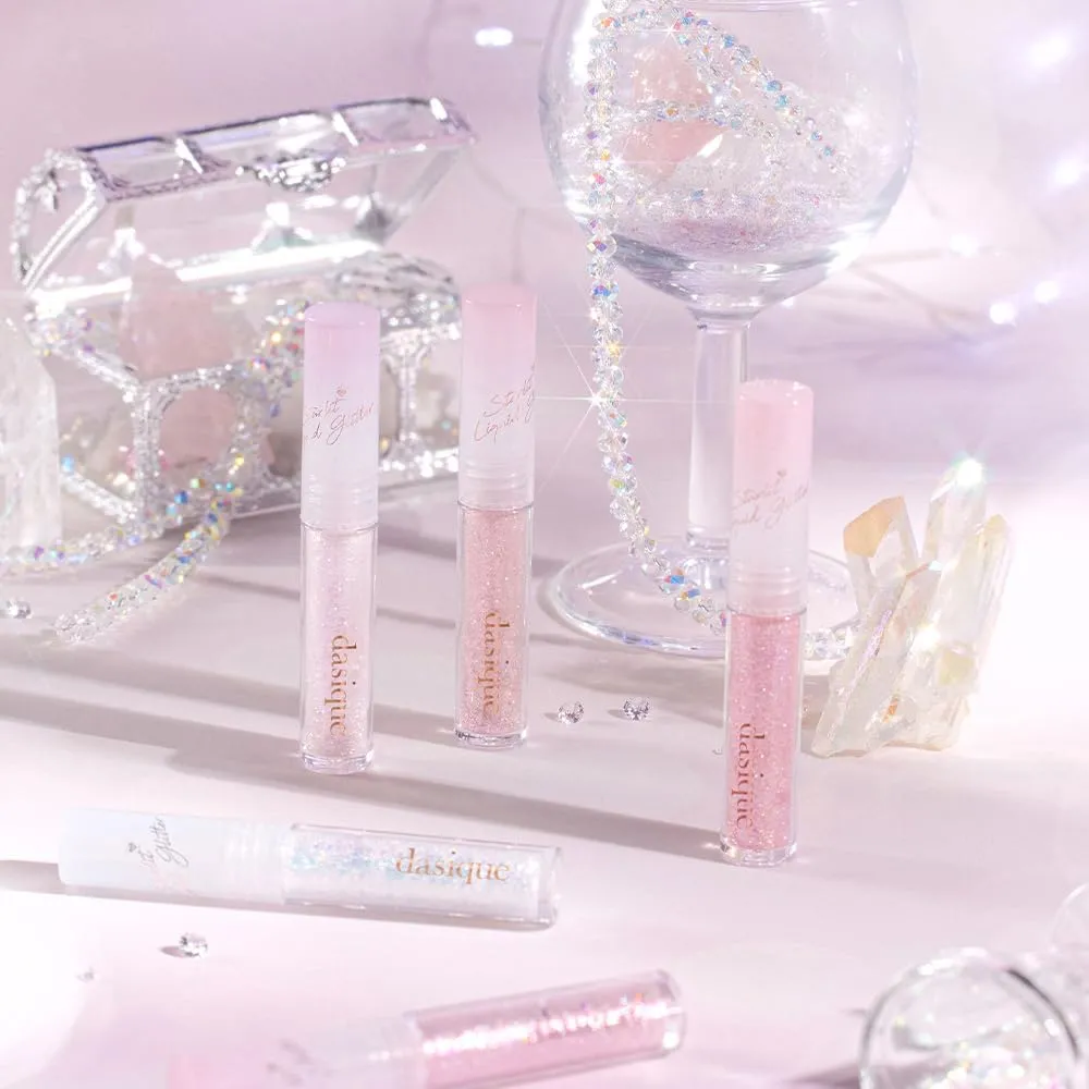 dasique Starlit Jewel Liquid Glitter (02 Candy Hearts) | Twinkle Glitter Shadow | Long-lasting | Multi-dimensional sparkle finish | Quick drying | Multipurpose