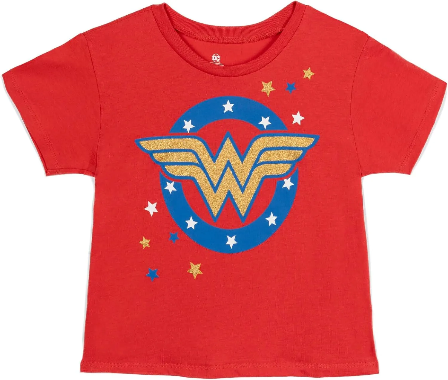 DC Comics Justice League Girls T-Shirt Toddler to Big Kid Sizes (2T - 18-20)