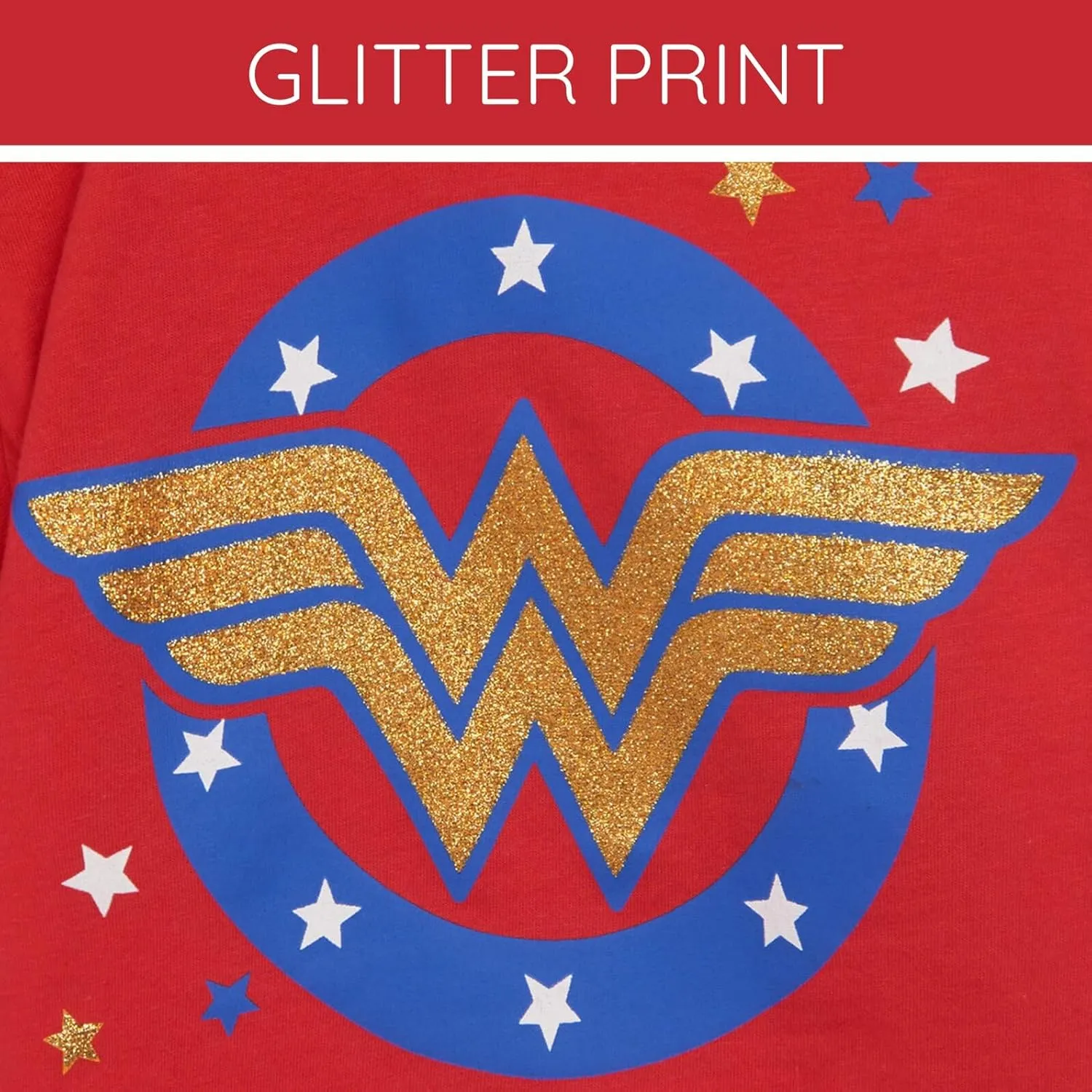 DC Comics Justice League Girls T-Shirt Toddler to Big Kid Sizes (2T - 18-20)